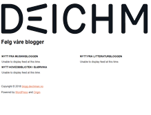 Tablet Screenshot of blogg.deichman.no